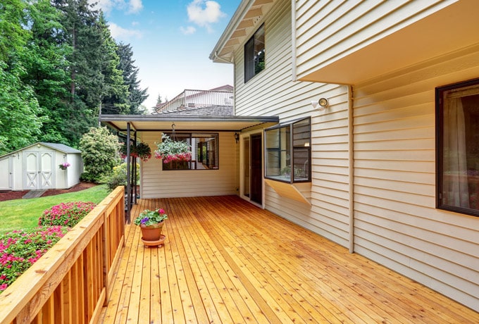 Wood Deck Outdoor Living Upgrades