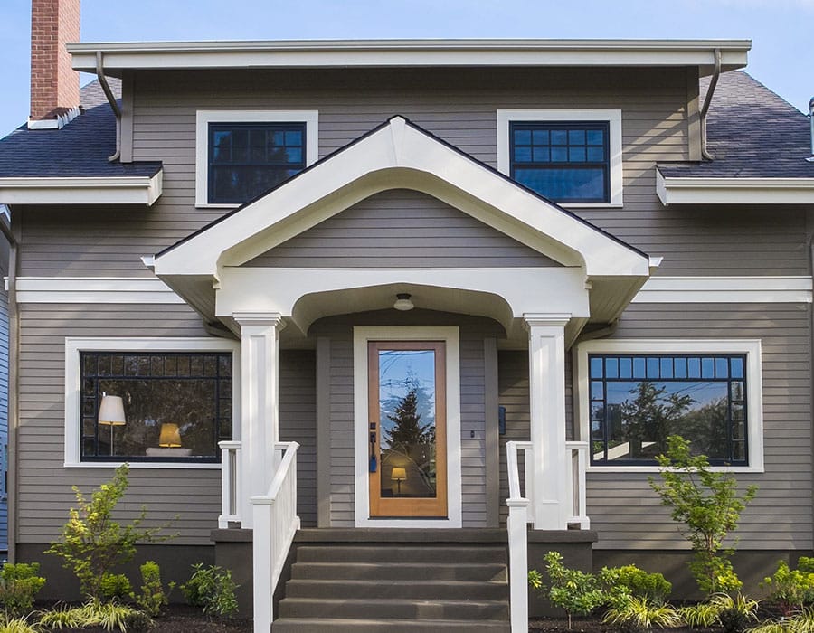 Portico Roof Installation
