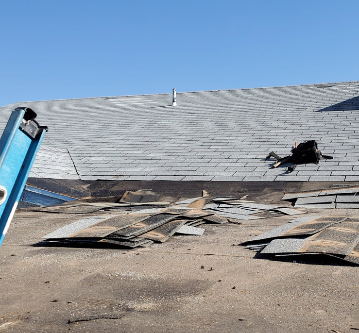 Storm Damage Roof Signs