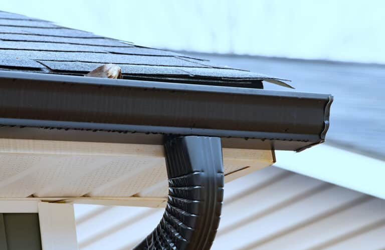 why are my gutters pulling away from my house