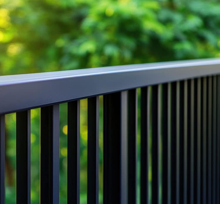 New Deck Railing Style - Metal